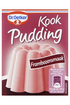 Dr. Oetker kookpudding framboos
