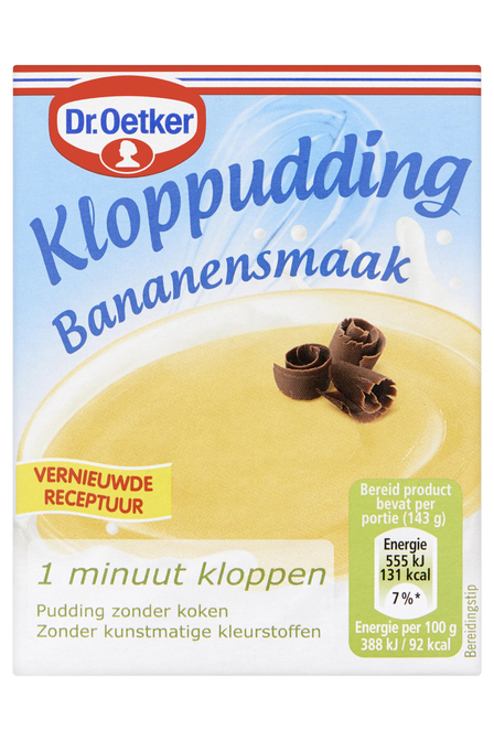 Dr. Oetker Kloppudding Banaan