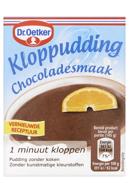 Dr. Oetker Kloppudding Chocolade