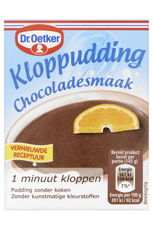 Dr. Oetker Kloppudding Chocolade