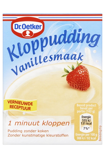 Dr. Oetker Kloppudding Vanille 74 g