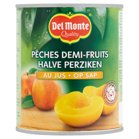 Del Monte Halve Perziken op Sap 825 g