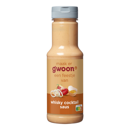 g'woon Whisky Cocktailsaus 300 ml