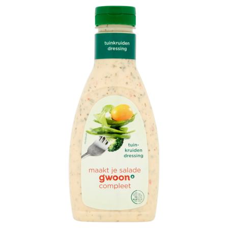 g'woon Tuinkruiden Dressing 450 ml