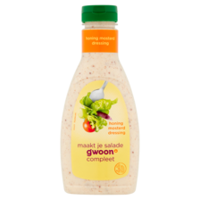 g'woon Honing Mosterd Dressing 450 ml