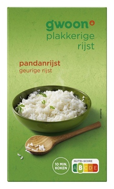 g'woon Pandan Rijst