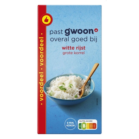 Gwoon witte snelkookrijst