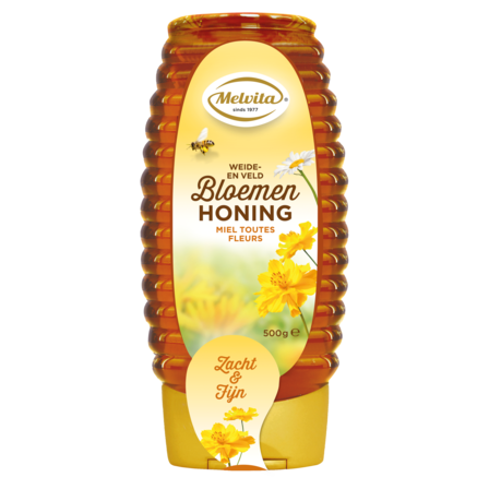 Melvita Weide- en Veld Bloemen Honing 500 g