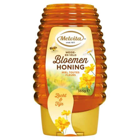 Melvita Weide- en Veld Bloemen Honing 365 g