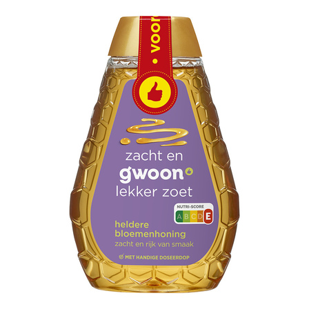 g'woon Heldere Bloemenhoning 500 g