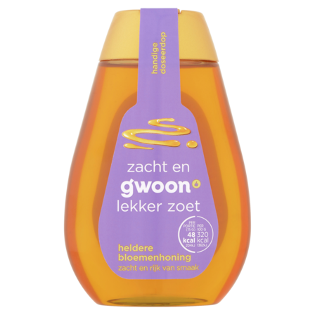 g'woon Heldere Bloemenhoning 350 g