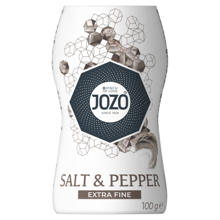 JOZO Salt & Pepper Extra Fine 100 g