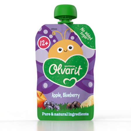 Olvarit Appel - Zwarte Bes 12+ Mnd.