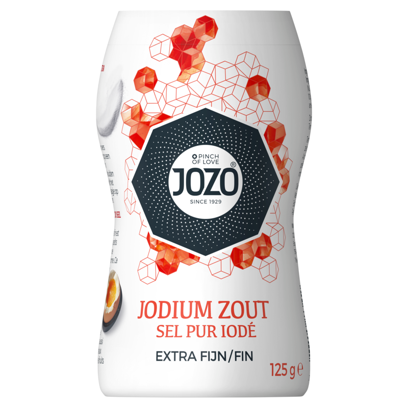 JOZO Jodium Zout Extra Fijn 125 g