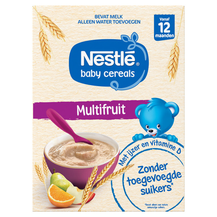 Ontbijtpapje Multifruit 12+ baby pap - alleen water toevoegen