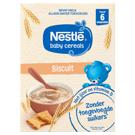 Ontbijtpapje Biscuit 6+ baby pap - alleen water toevoegen