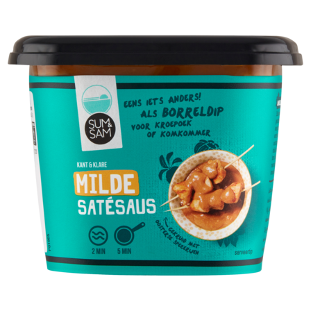 Sum & Sam Kant & Klare Milde Satésaus 400 g