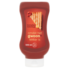 g'woon Ketchup 500 ml