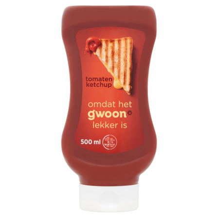 g'woon Ketchup 500 ml