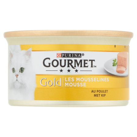 Danser helder Empirisch Gourmet Gold Mousse met Kip Kattenvoer Nat 85 g | Poiesz Supermarkten