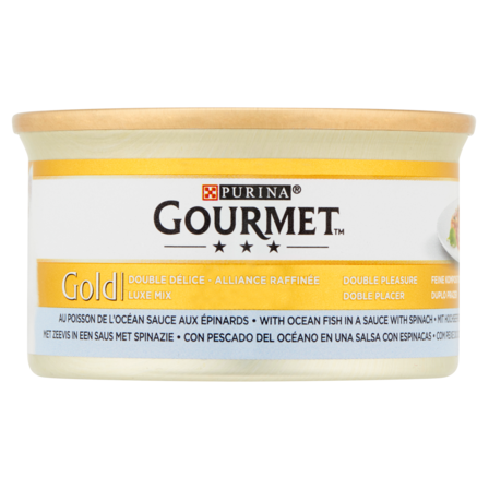 Gourmet Gold Luxe Mix zeevis-spinazie