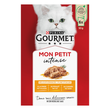 GOURMET Mon Petit intense met Eend, Kip, Kalkoen in saus