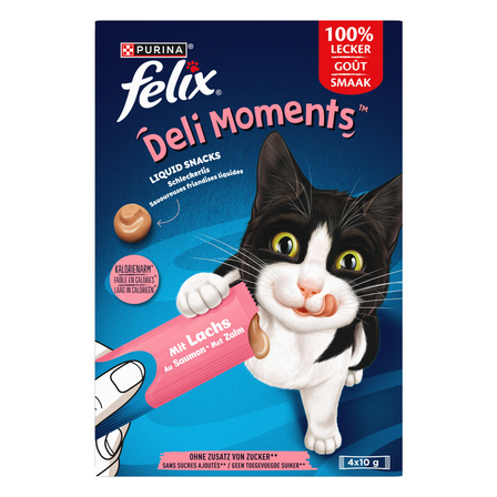 Felix Deli Moments kattensnacks met zalm