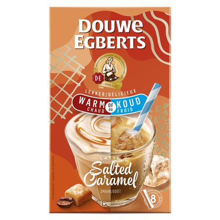 Douwe Egberts Lekker Koud Salted Caramel Oplos IJskoffie