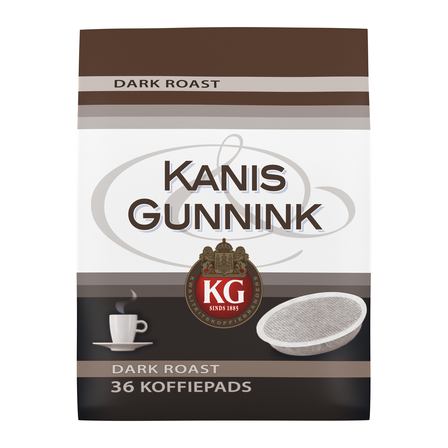 Kanis & Gunnink Koffiepads Dark Roast