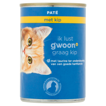 g'woon Paté met Kip 400 g