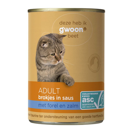 G'woon Brokjes in Saus vis