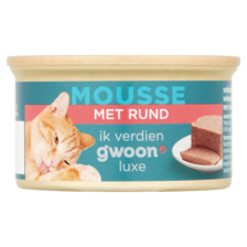 g'woon Mousse met Rund 85 g