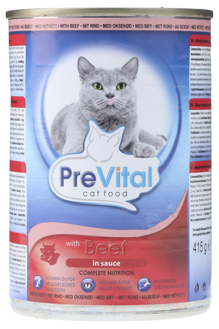 Prevital Kattenbrokjes Rund in Saus