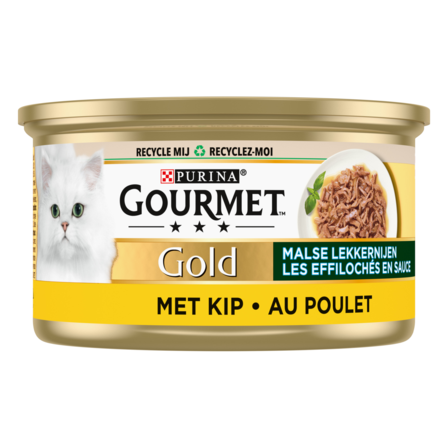 Gourmet gold malse lekkernijen met kip