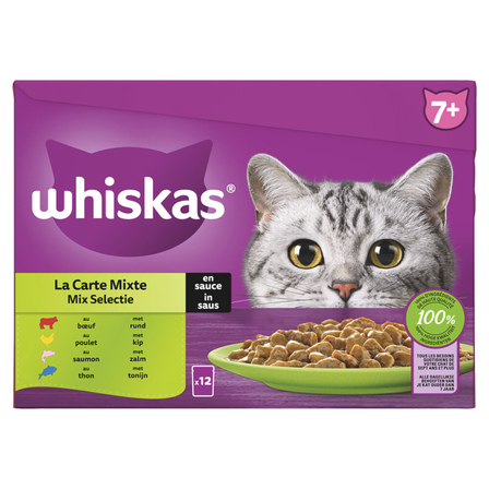 Whiskas Natvoer La Carte Mix