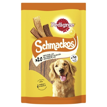 Pedigree Schmakos Gevogelte  Snacks voor volwassen honden