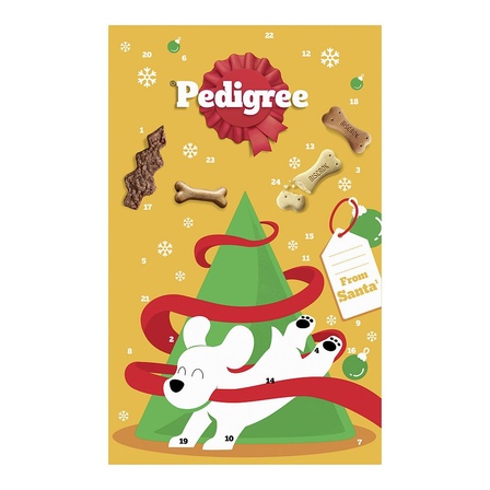 Pedigree snacks voor volwassen honden adventcalender