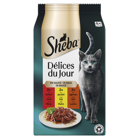 Sheba Delices du Jour Rund & Kip in Saus