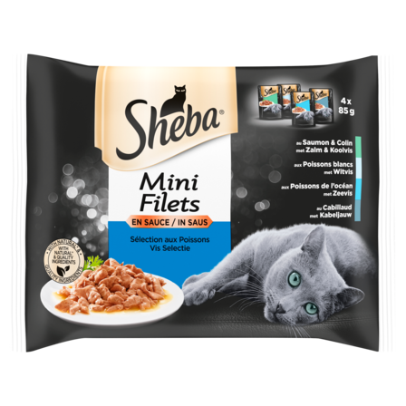 Sheba Mini Filets Maaltijdzakjes vis