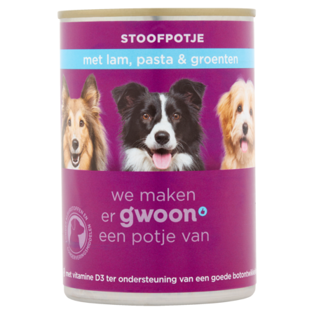 g'woon Stoofpotje met Lam, Pasta & Groenten 415 g