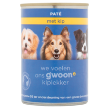 g'woon Paté met Kip 400 g