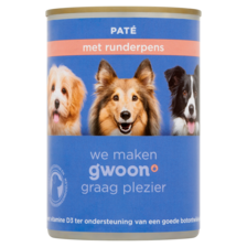 g'woon Paté met Runderpens 400 g