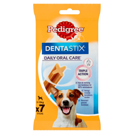 Pedigree Dentastix Mini Kauwstaaf - Gebitsverzorgende Hondensnack - 7 Stuks