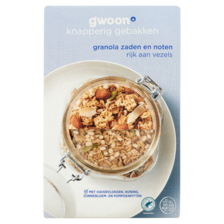 g'woon Granola Zaden en Noten 350 g