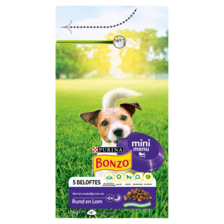 PURINA Bonzo Mini Menu met Rund en Lam