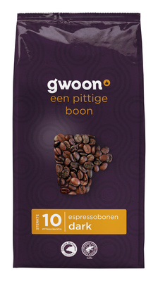 G'woon Espressobonen dark