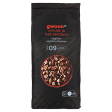 g'woon Regular Espressobonen 1000 g