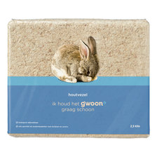 g'woon Houtvezel 2,5 kg