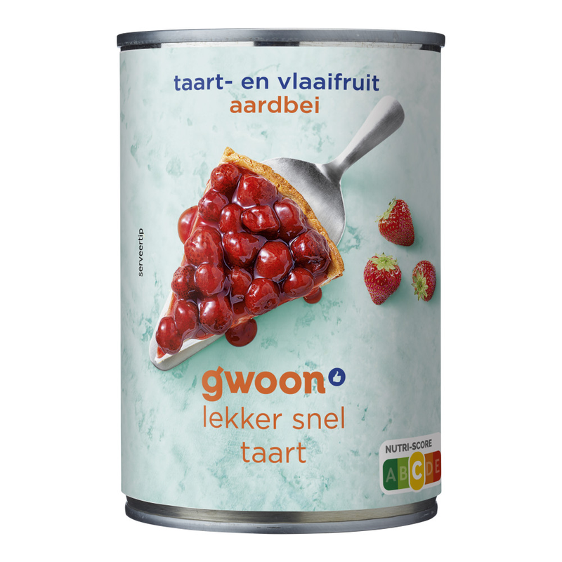 G'woon Taart- en Vlaaifruit Aardbei