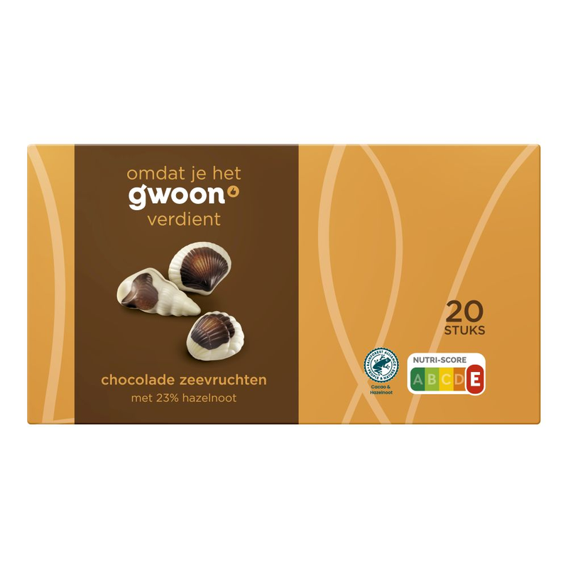 G'woon zeevruchten chocolade